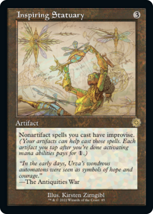 Inspiring Statuary (Retro Schematic) [The Brothers' War Retro Artifacts] [Foil]
