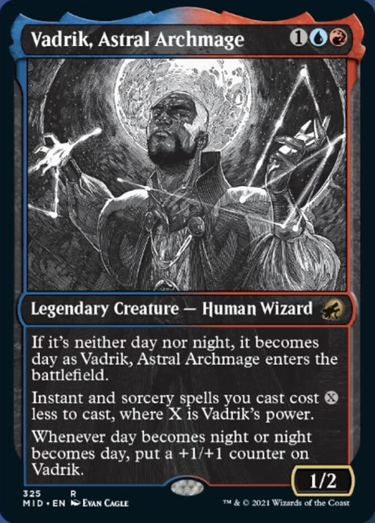 Vadrik, Astral Archmage (Showcase Eternal Night) [Innistrad: Midnight Hunt] [Foil]