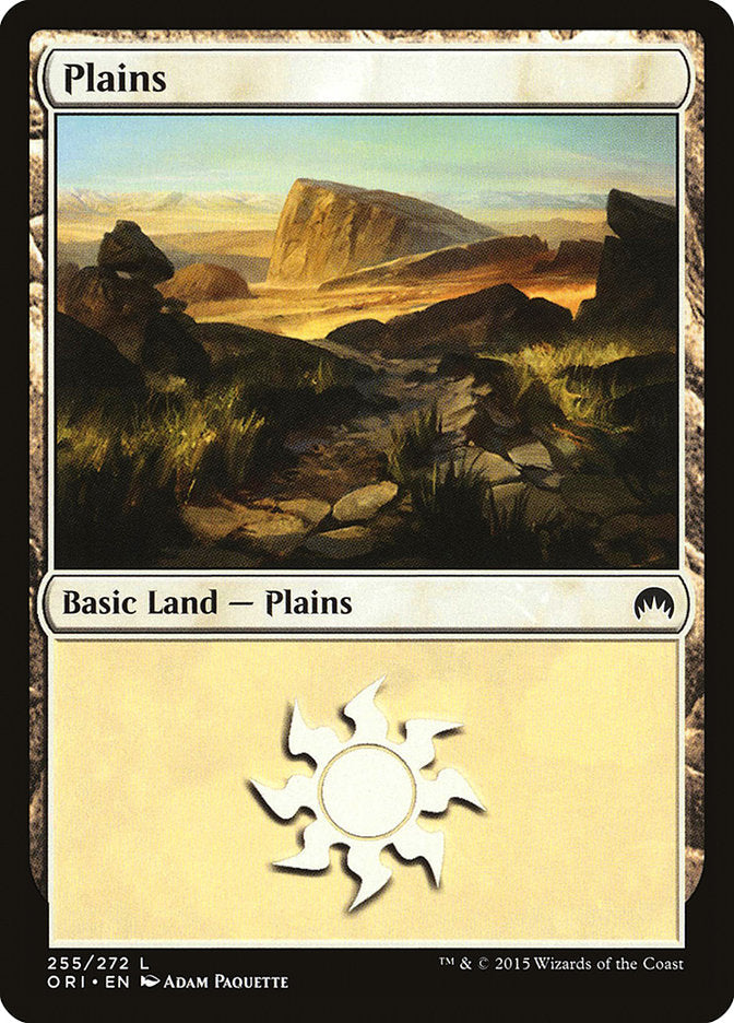 Plains (255) [Magic Origins] [Foil]