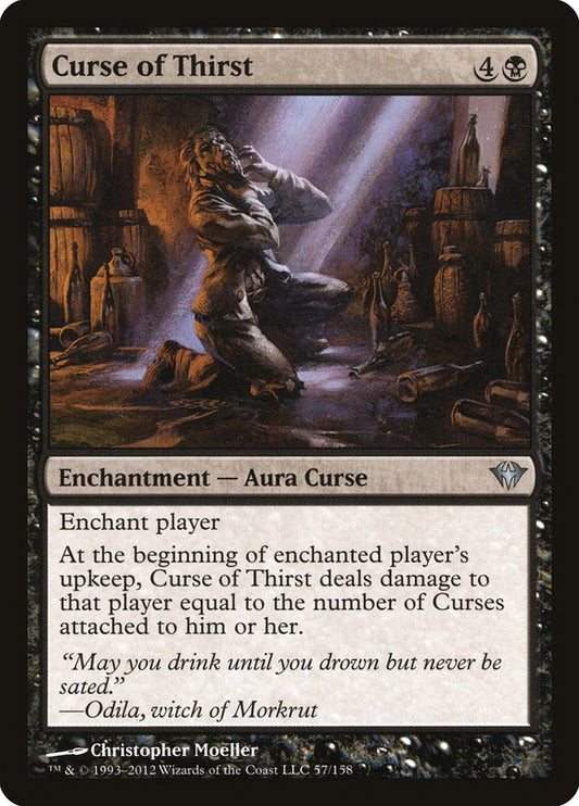 Curse of Thirst [Dark Ascension] [Foil]