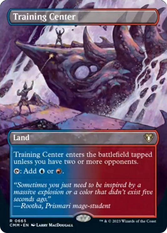 Training Center (Borderless Alternate Art) [Commander Masters] [Foil]