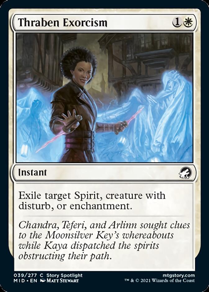 Thraben Exorcism [Innistrad: Midnight Hunt] [Foil]