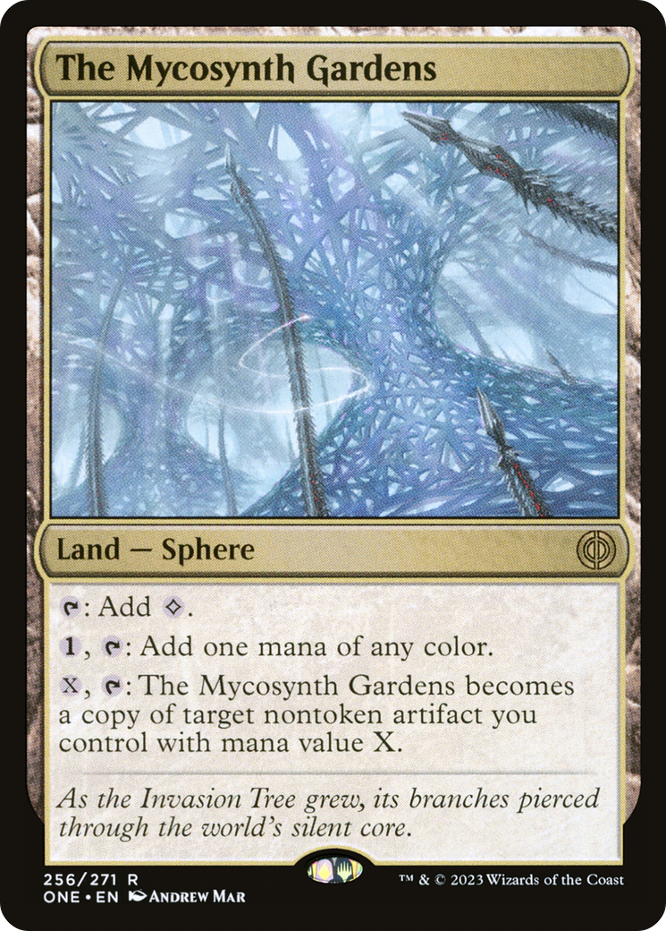 The Mycosynth Gardens [Phyrexia: All Will Be One] [Foil]