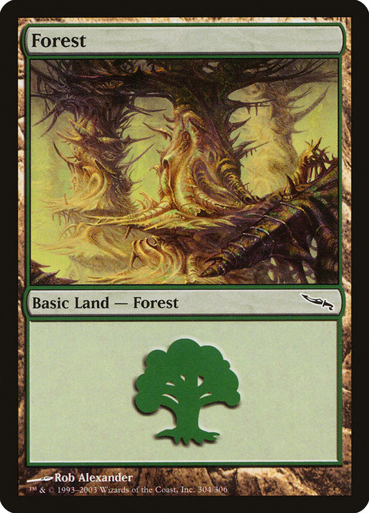 Forest (304) [Mirrodin] [Foil]