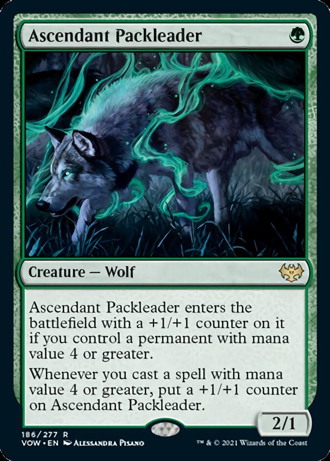 Ascendant Packleader [Innistrad: Crimson Vow] [Foil]