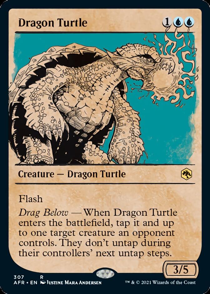 Dragon Turtle (Showcase) [Dungeons & Dragons: Adventures in the Forgotten Realms] [Foil]