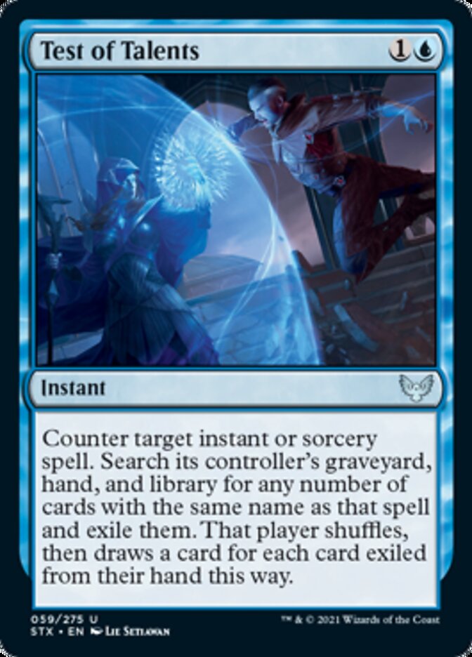 Test of Talents [Strixhaven: School of Mages] [Foil]