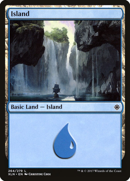 Island (264) [Ixalan] [Foil]