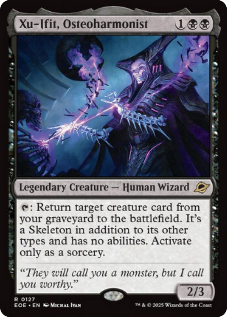 Xu-Ifit, Osteoharmonist [Edge of Eternities] [Foil]