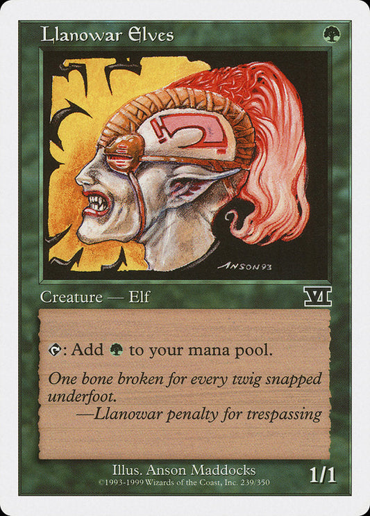 Llanowar Elves [Sixth Edition]