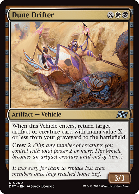 Dune Drifter [Aetherdrift] [Foil]