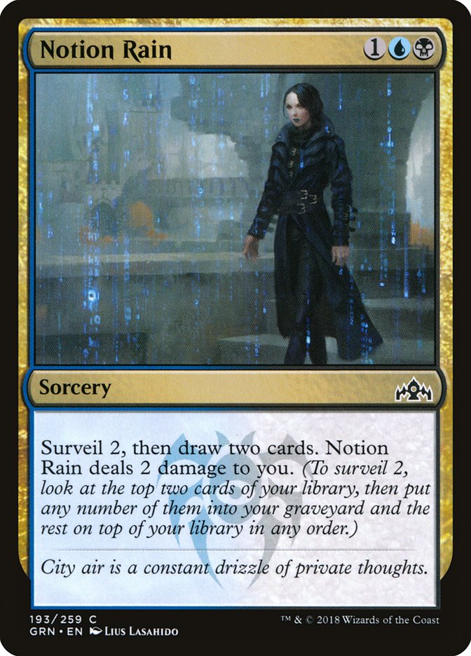 Notion Rain [Guilds of Ravnica] [Foil]