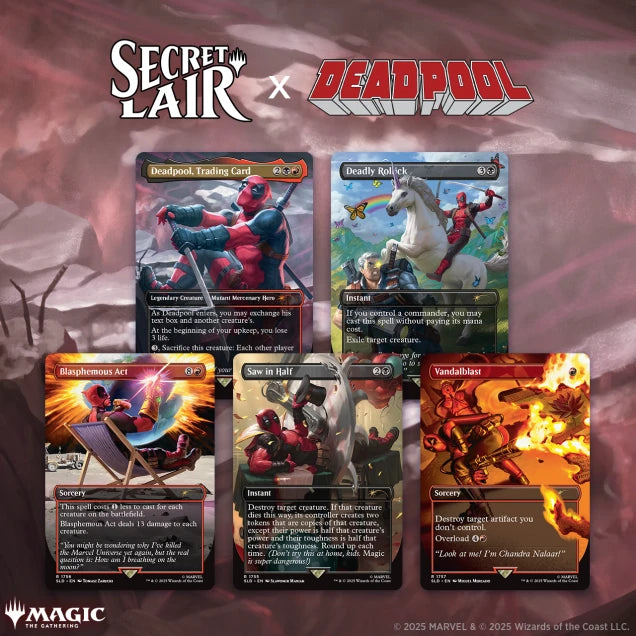 Secret Lair x Marvel's Deadpool Non-Foil