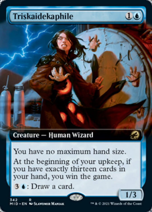 Triskaidekaphile (Extended Art) [Innistrad: Midnight Hunt] [Foil]