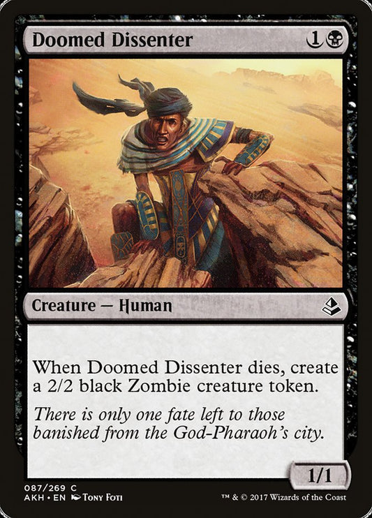 Doomed Dissenter [Amonkhet] [Foil]