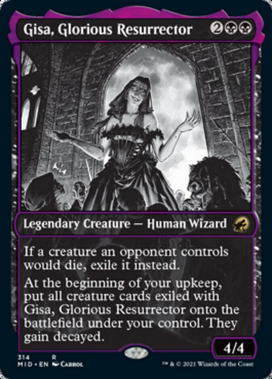 Gisa, Glorious Resurrector (Showcase Eternal Night) [Innistrad: Midnight Hunt] [Foil]