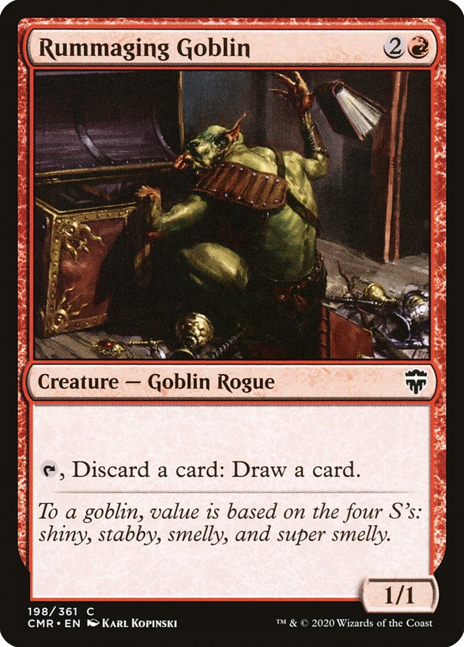 Rummaging Goblin [Commander Legends] [Foil]