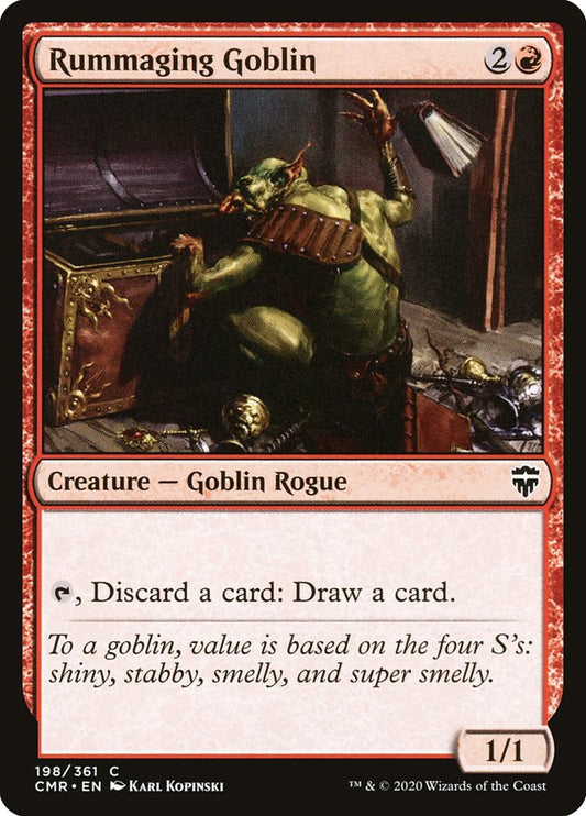 Rummaging Goblin [Commander Legends] [Foil]