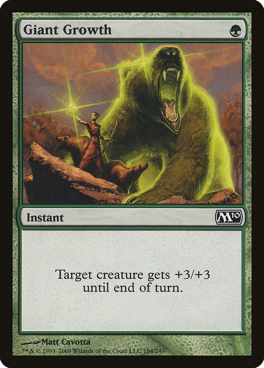 Giant Growth [Core Set 2010] [Foil]