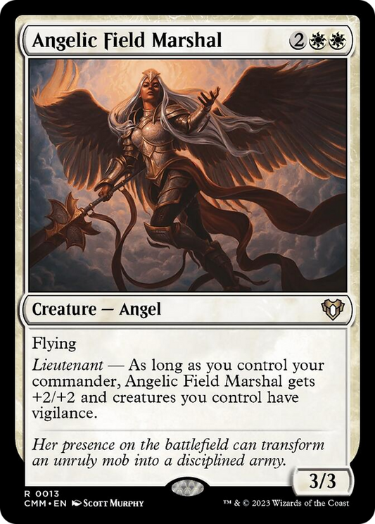 Angelic Field Marshal [Commander Masters] [Foil]