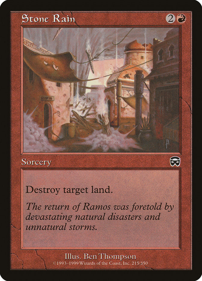 Stone Rain [Mercadian Masques] [Foil]