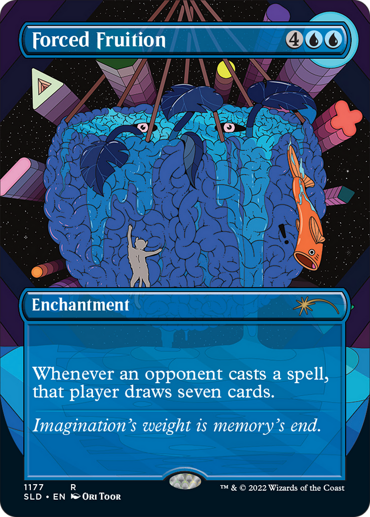 Forced Fruition (Borderless) [Secret Lair Drop Series] [Foil]