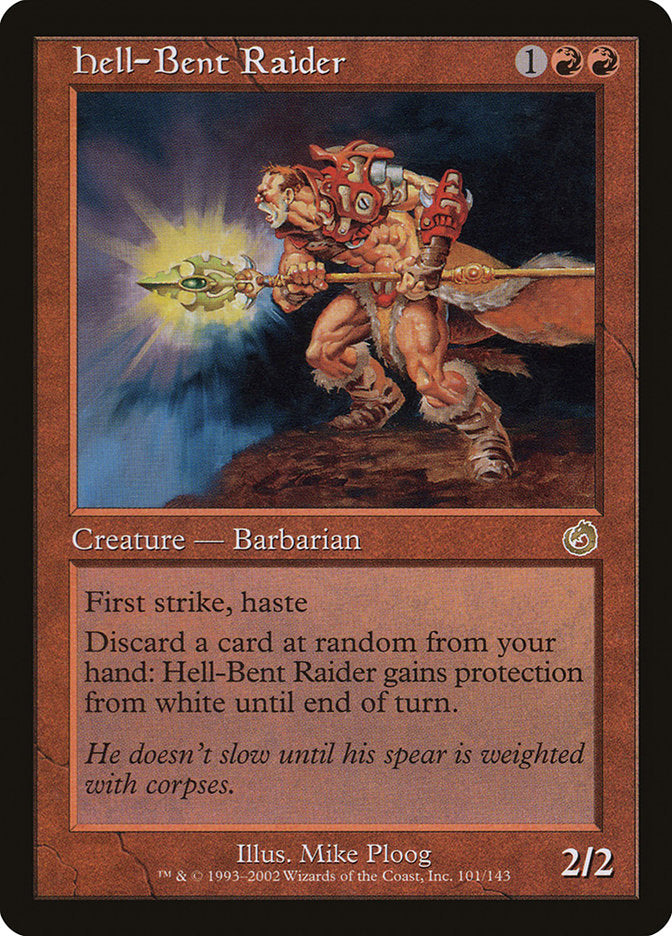 Hell-Bent Raider [Torment] [Foil]