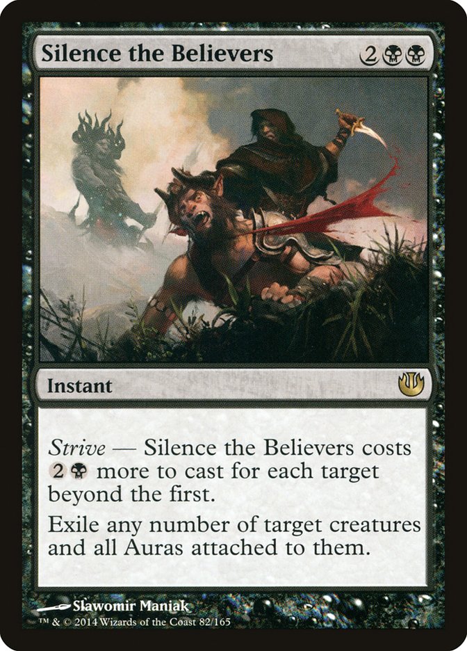 Silence the Believers [Journey into Nyx] [Foil]