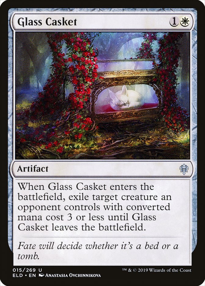 Glass Casket [Throne of Eldraine] [Foil]