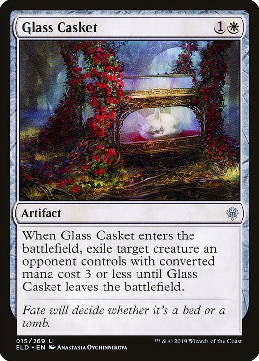 Glass Casket [Throne of Eldraine] [Foil]