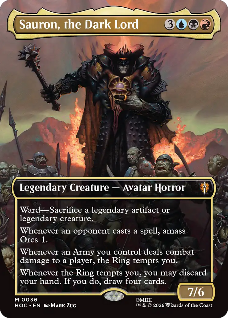 Sauron, the Dark Lord (Borderless) [The Hobbit]