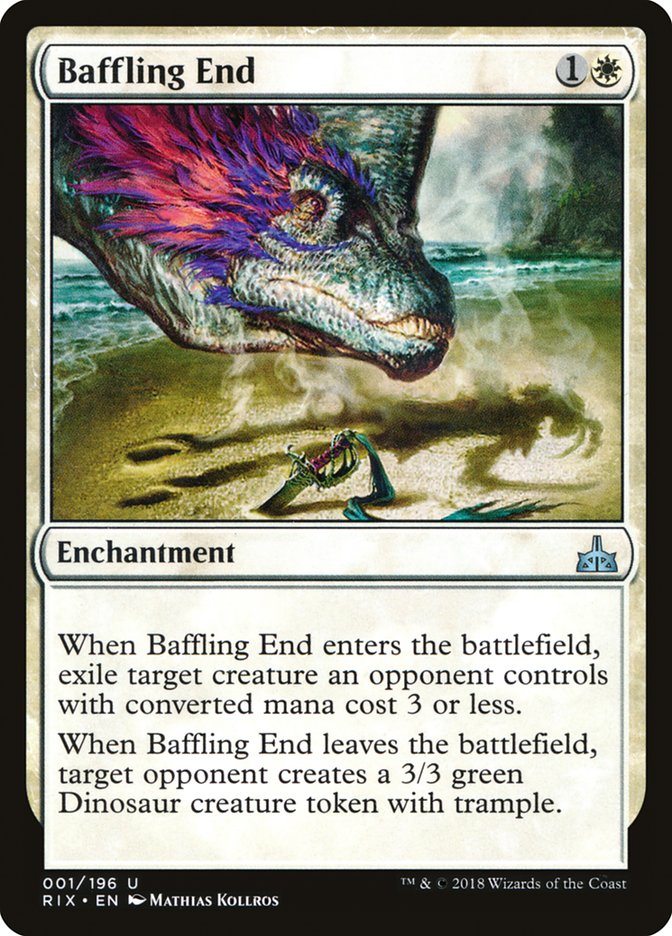 Baffling End [Rivals of Ixalan] [Foil]