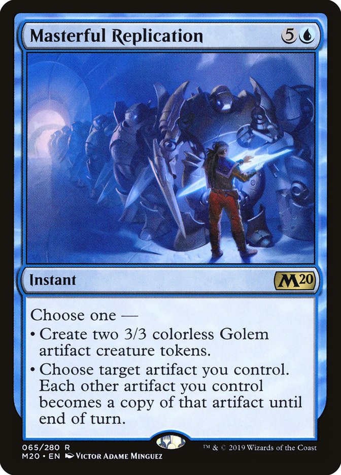 Masterful Replication [Core Set 2020] [Foil]