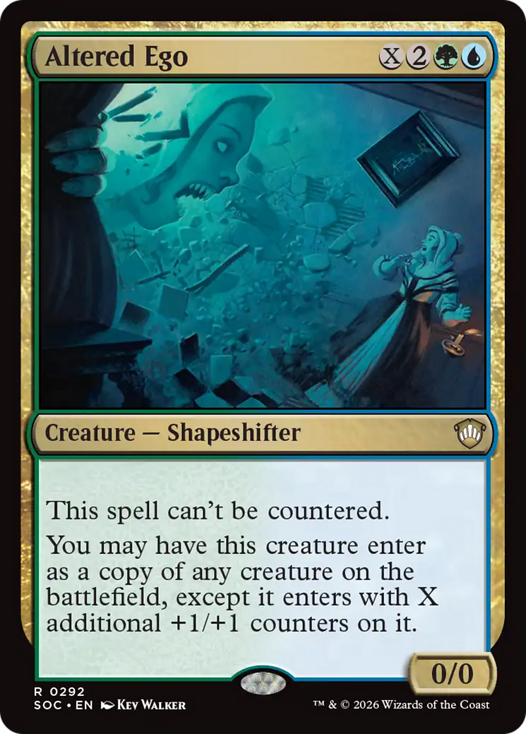 Altered Ego [Secrets of Strixhaven Commander] [Foil]