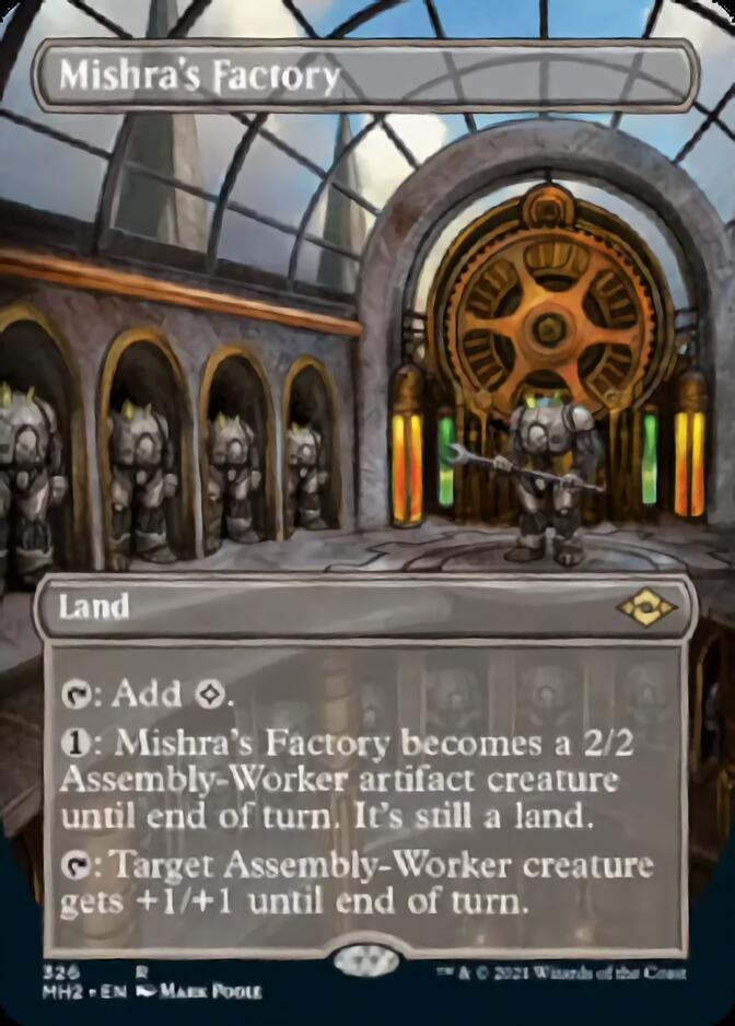 Mishra's Factory (Borderless Alternate Art) [Modern Horizons 2] [Foil]
