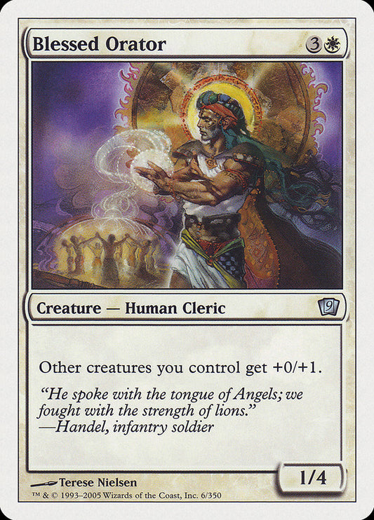 Blessed Orator [Ninth Edition] [Foil]