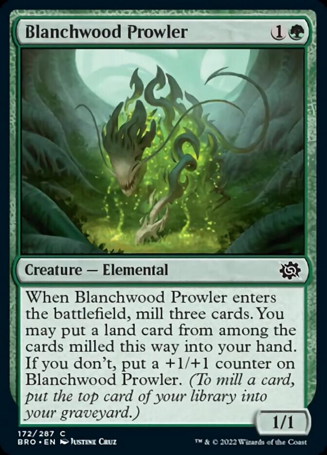 Blanchwood Prowler [The Brothers' War] [Foil]