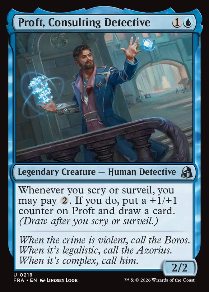 Proft, Consulting Detective [Reality Fracture]