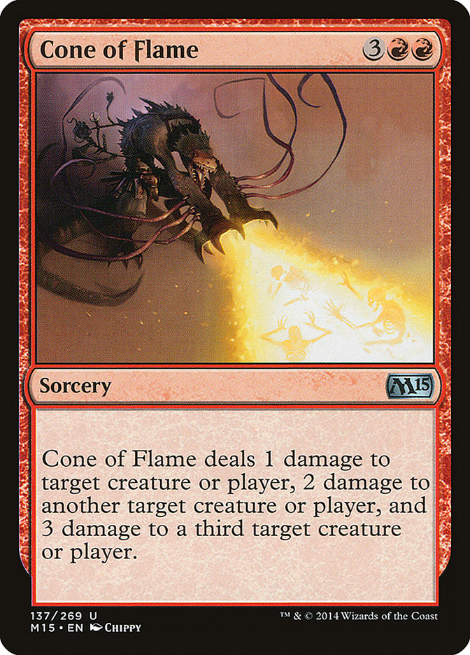 Cone of Flame [Core Set 2015] [Foil]