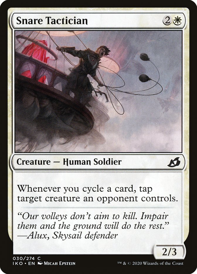 Snare Tactician [Ikoria: Lair of Behemoths] [Foil]