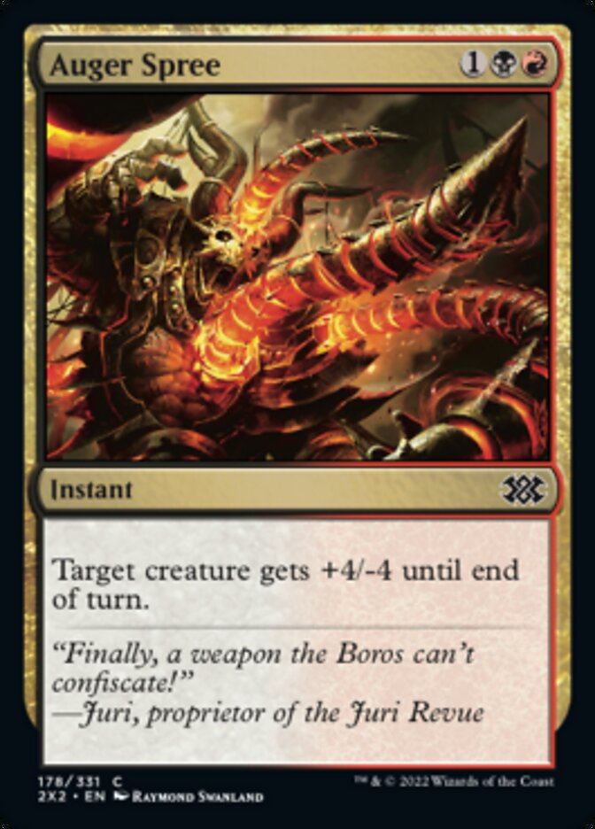 Auger Spree [Double Masters 2022] [Foil]