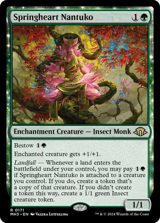 Springheart Nantuko [Modern Horizons 3] [Foil]