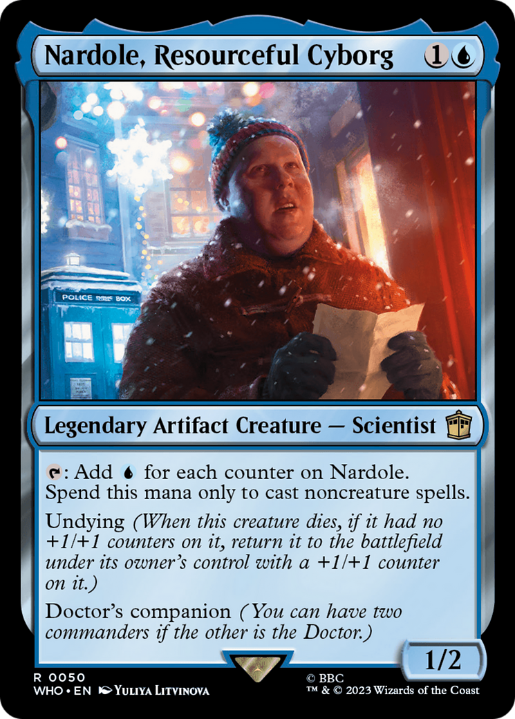 Nardole, Resourceful Cyborg [Doctor Who] [Foil]