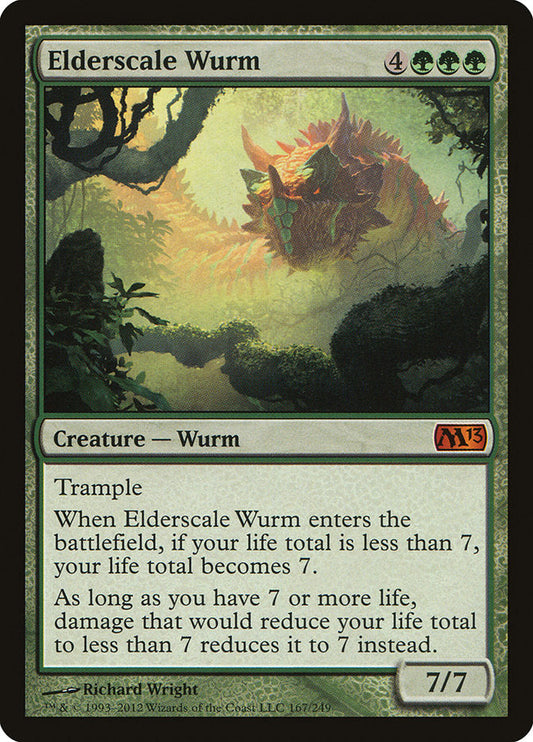 Elderscale Wurm [Core Set 2013] [Foil]