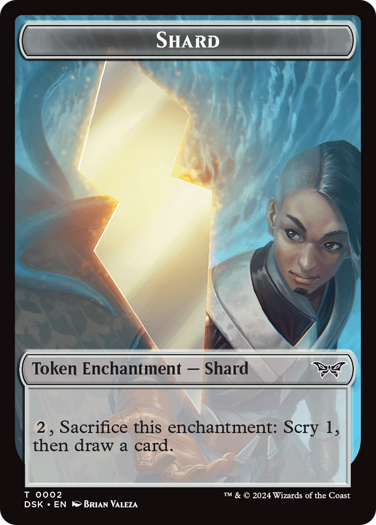 Shard Token [Duskmourn: House of Horror Tokens] [Foil]