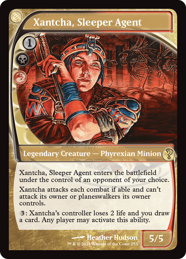 Xantcha, Sleeper Agent (Future Sight) [Mystery Booster 2] [Foil]