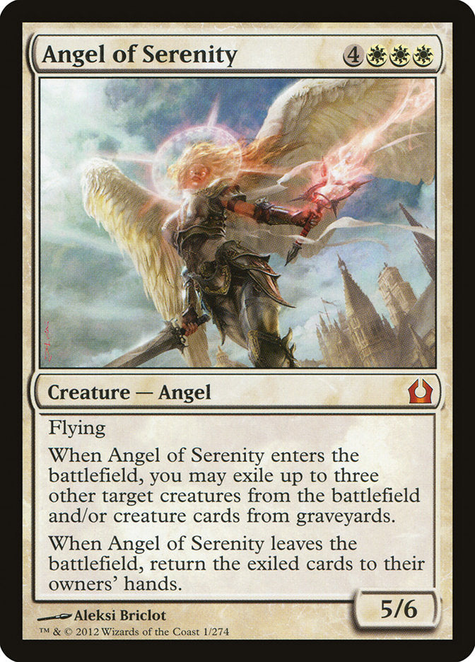 Angel of Serenity [Return to Ravnica] [Foil]