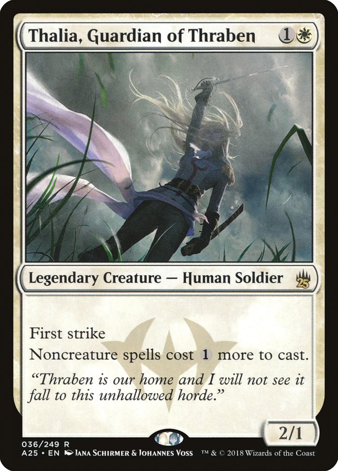 Thalia, Guardian of Thraben [Masters 25] [Foil]