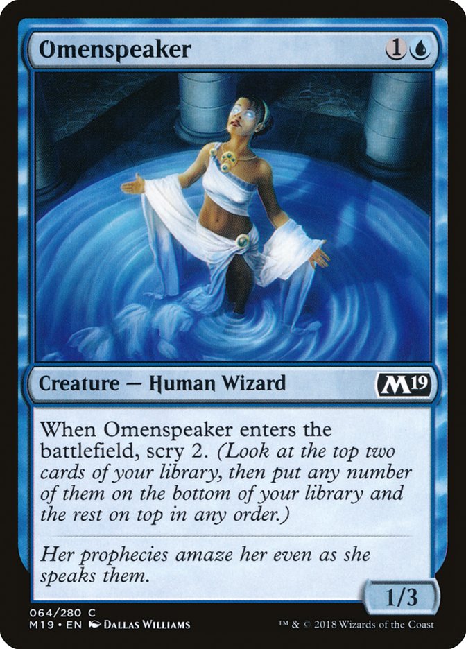 Omenspeaker [Core Set 2019] [Foil]