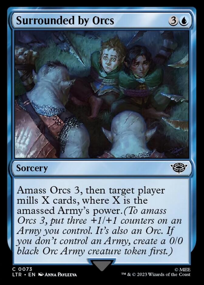 Surrounded by Orcs [The Lord of the Rings: Tales of Middle-Earth] [Foil]